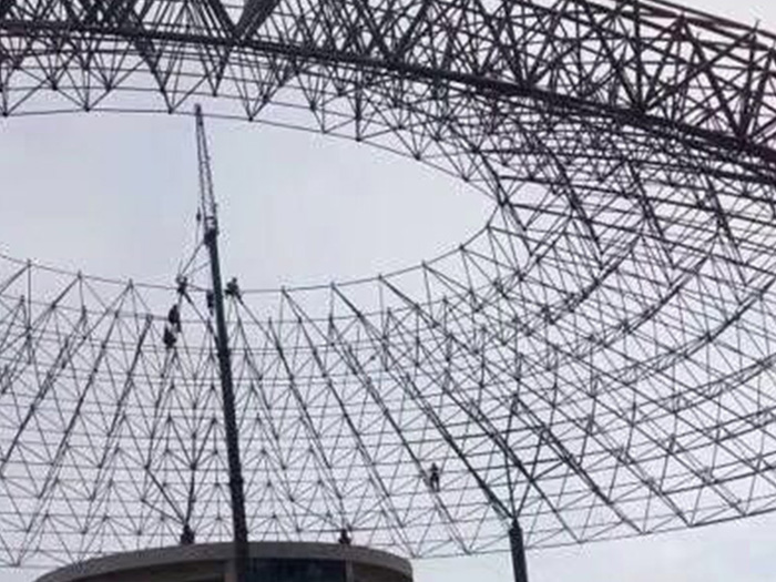 喀什篮球馆球形网架厂家价格